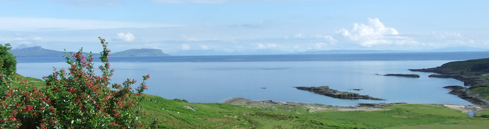Self catering holiday house Ardnamurchan Scotland