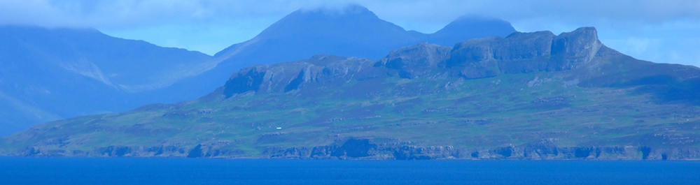 Isle of Eigg from Air an Oir