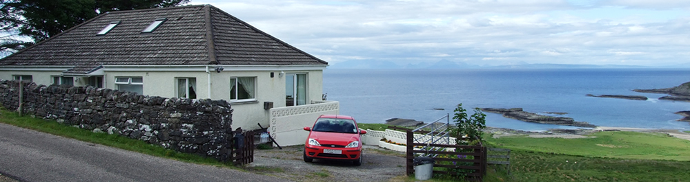 Air an Oir Self catering holiday house Ardnamurchan Scotland