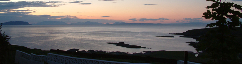 Self catering holiday house Ardnamurchan Scotland