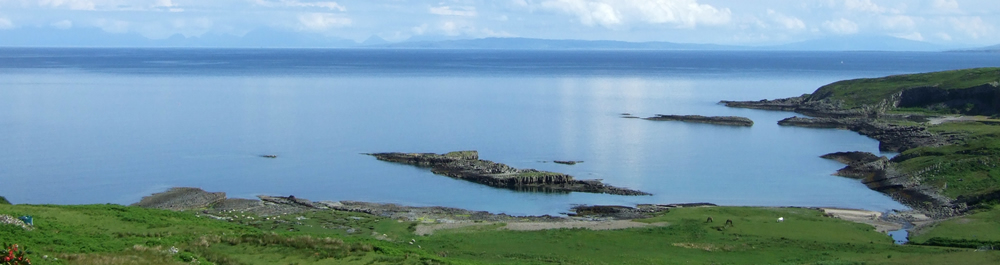 views from Air an Oir Ardnamurchan Scotland