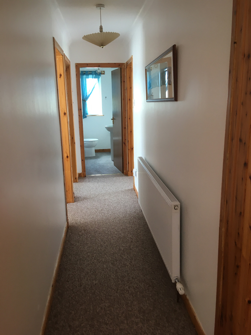 Hallway leading to Shower Room